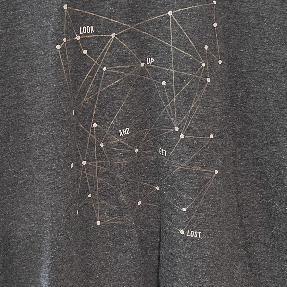 Old Navy Celestial Constellation sweatshirt sz M